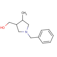 915390-50-0 (1-benzyl-4-methylpyrrolidin-3-yl)methanol chemical structure