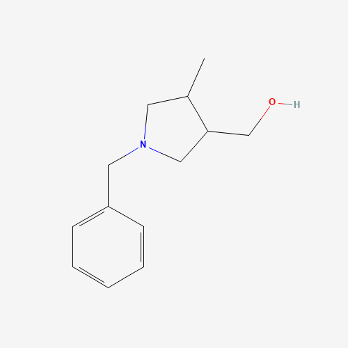 915390-50-0 (1-benzyl-4-methylpyrrolidin-3-yl)methanol chemical structure