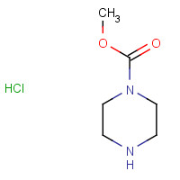 873697-75-7 methyl piperazine-1-carboxylate;hydrochloride chemical structure