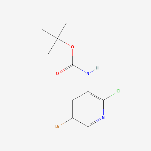 193888-15-2 tert-butyl N-(5-bromo-2-chloropyridin-3-yl)carbamate chemical structure