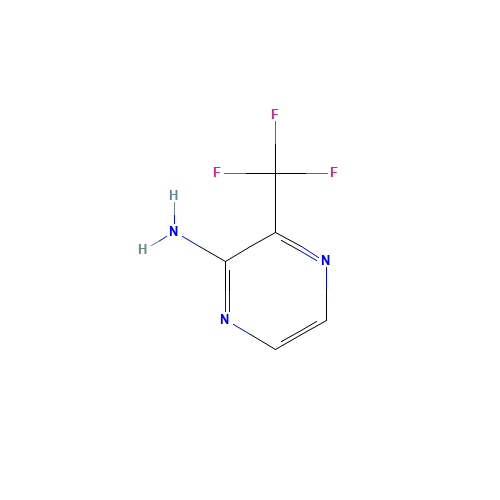 213019-67-1 3-(trifluoromethyl)pyrazin-2-amine chemical structure