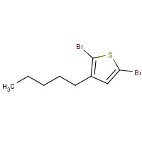 1187577-37-2 2,5-dibromo-3-pentylthiophene chemical structure