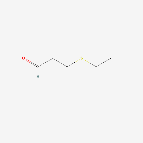 27205-24-9 3-ethylsulfanylbutanal chemical structure