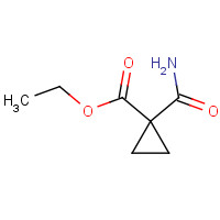 6914-75-6 ethyl 1-carbamoylcyclopropane-1-carboxylate chemical structure