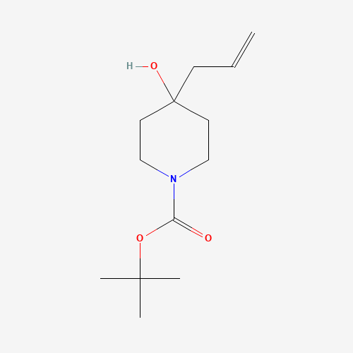 203662-51-5 tert-butyl 4-hydroxy-4-prop-2-enylpiperidine-1-carboxylate chemical structure