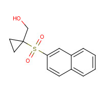 883998-46-7 (1-naphthalen-2-ylsulfonylcyclopropyl)methanol chemical structure