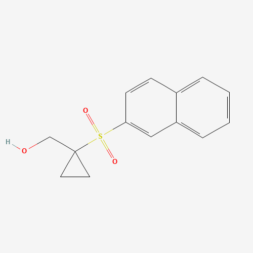 883998-46-7 (1-naphthalen-2-ylsulfonylcyclopropyl)methanol chemical structure