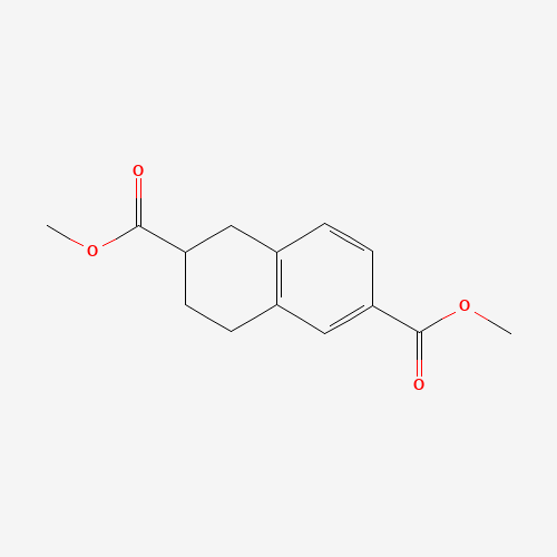 23985-75-3 dimethyl 1,2,3,4-tetrahydronaphthalene-2,6-dicarboxylate chemical structure