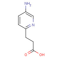 119711-31-8 3-(5-aminopyridin-2-yl)propanoic acid chemical structure