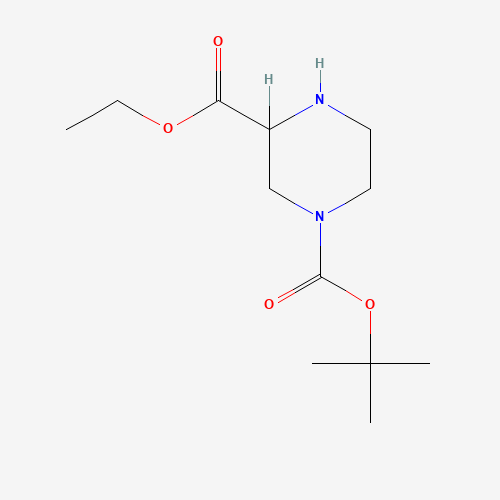 183742-29-2 1-O-tert-butyl 3-O-ethyl piperazine-1,3-dicarboxylate chemical structure