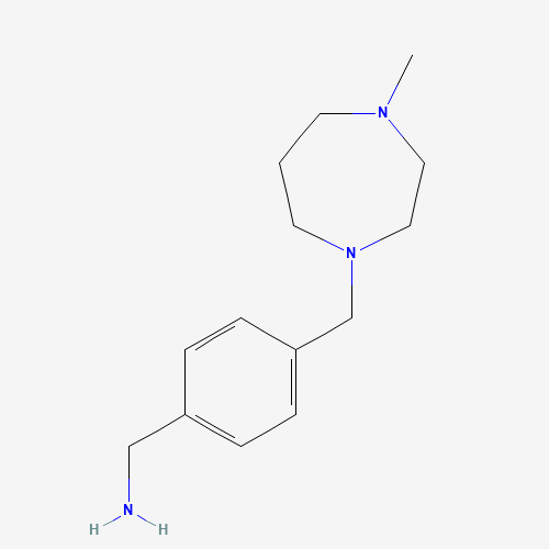 884507-52-2 [4-[(4-methyl-1,4-diazepan-1-yl)methyl]phenyl]methanamine chemical structure