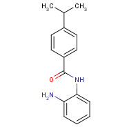 219519-13-8 N-(2-aminophenyl)-4-propan-2-ylbenzamide chemical structure