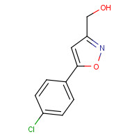 81282-13-5 [5-(4-chlorophenyl)-1,2-oxazol-3-yl]methanol chemical structure