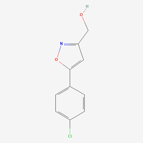 81282-13-5 [5-(4-chlorophenyl)-1,2-oxazol-3-yl]methanol chemical structure