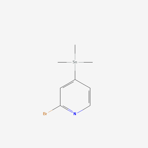 697300-77-9 (2-bromopyridin-4-yl)-trimethylstannane chemical structure