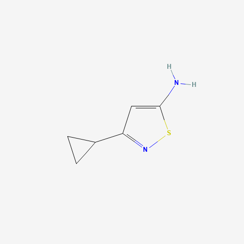 887405-00-7 3-cyclopropyl-1,2-thiazol-5-amine chemical structure