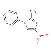 41384-82-1 2-methyl-4-nitro-1-phenylimidazole chemical structure