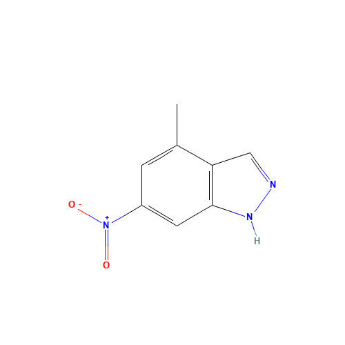885520-77-4 4-methyl-6-nitro-1H-indazole chemical structure