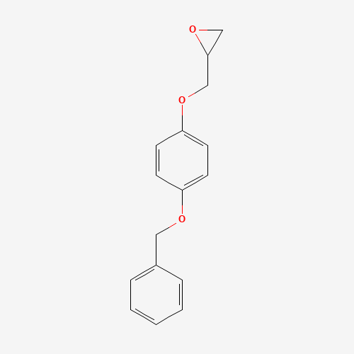 28150-30-3 2-[(4-phenylmethoxyphenoxy)methyl]oxirane chemical structure
