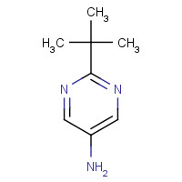 59950-55-9 2-tert-butylpyrimidin-5-amine chemical structure