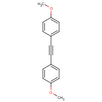 2132-62-9 1-methoxy-4-[2-(4-methoxyphenyl)ethynyl]benzene chemical structure