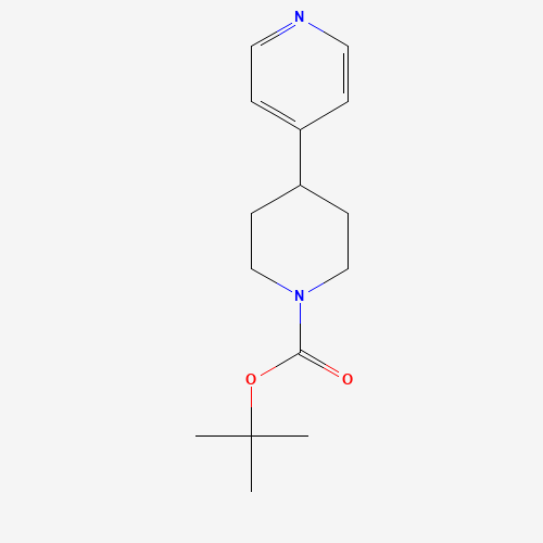 550371-76-1 tert-butyl 4-pyridin-4-ylpiperidine-1-carboxylate chemical structure