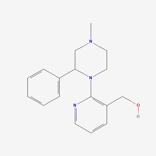 337376-18-8 [2-(4-methyl-2-phenylpiperazin-1-yl)pyridin-3-yl]methanol chemical structure
