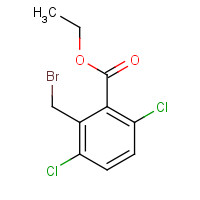 1616289-31-6 ethyl 2-(bromomethyl)-3,6-dichlorobenzoate chemical structure