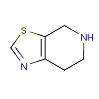165948-23-2 4,5,6,7-tetrahydro-[1,3]thiazolo[5,4-c]pyridine chemical structure