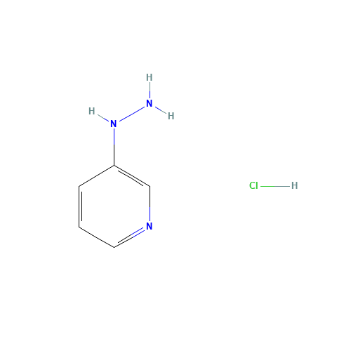 650638-17-8 pyridin-3-ylhydrazine;hydrochloride chemical structure