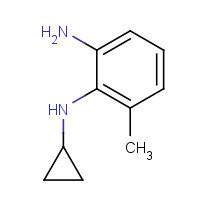 1353945-54-6 2-N-cyclopropyl-3-methylbenzene-1,2-diamine chemical structure