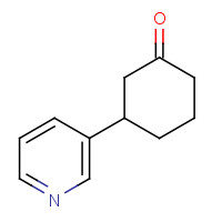 192717-48-9 3-pyridin-3-ylcyclohexan-1-one chemical structure