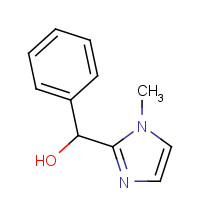 30517-60-3 (1-methylimidazol-2-yl)-phenylmethanol chemical structure