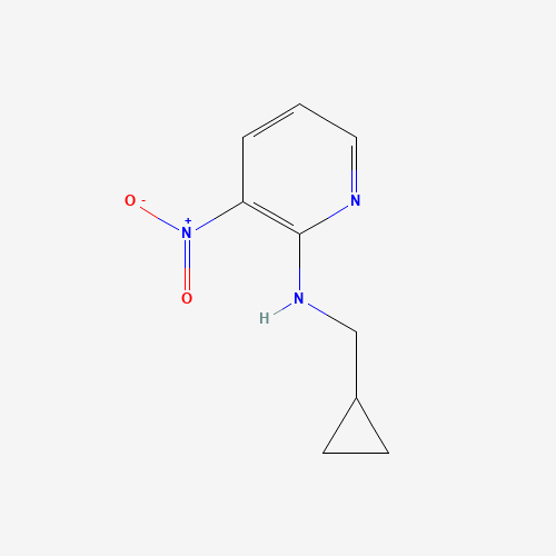 1022146-55-9 N-(cyclopropylmethyl)-3-nitropyridin-2-amine chemical structure