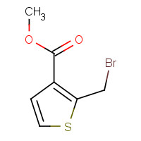 88048-78-6 methyl 2-(bromomethyl)thiophene-3-carboxylate chemical structure
