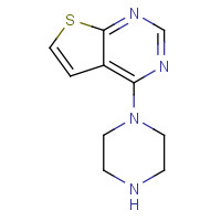 373356-48-0 4-piperazin-1-ylthieno[2,3-d]pyrimidine chemical structure