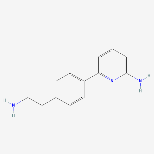 198212-02-1 6-[4-(2-aminoethyl)phenyl]pyridin-2-amine chemical structure