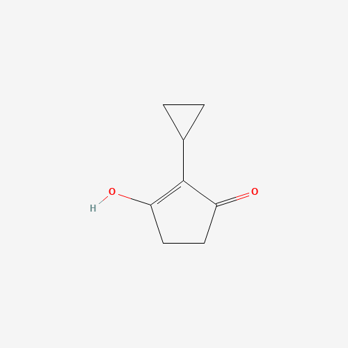 1299473-96-3 2-cyclopropyl-3-hydroxycyclopent-2-en-1-one chemical structure