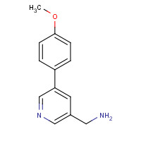 154237-17-9 [5-(4-methoxyphenyl)pyridin-3-yl]methanamine chemical structure
