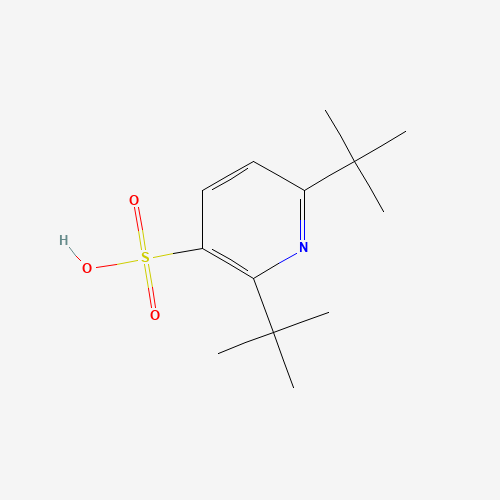 92423-50-2 2,6-ditert-butylpyridine-3-sulfonic acid chemical structure