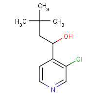 876756-92-2 1-(3-chloropyridin-4-yl)-3,3-dimethylbutan-1-ol chemical structure