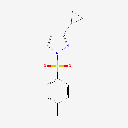 956206-00-1 3-cyclopropyl-1-(4-methylphenyl)sulfonylpyrazole chemical structure