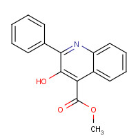 63330-58-5 methyl 3-hydroxy-2-phenylquinoline-4-carboxylate chemical structure