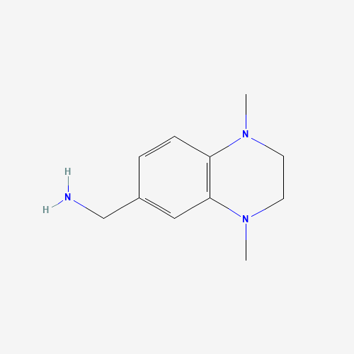 850375-15-4 (1,4-dimethyl-2,3-dihydroquinoxalin-6-yl)methanamine chemical structure
