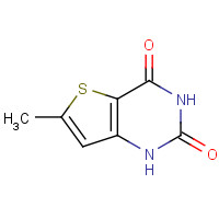 35265-80-6 6-methyl-1H-thieno[3,2-d]pyrimidine-2,4-dione chemical structure