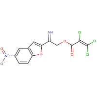 680579-22-0 [2-imino-2-(5-nitro-1-benzofuran-2-yl)ethyl] 2,3,3-trichloroprop-2-enoate chemical structure