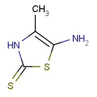 412307-38-1 5-amino-4-methyl-3H-1,3-thiazole-2-thione chemical structure