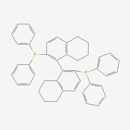 139139-93-8 [1-(2-diphenylphosphanyl-5,6,7,8-tetrahydronaphthalen-1-yl)-5,6,7,8-tetrahydronaphthalen-2-yl]-diphenylphosphane chemical structure