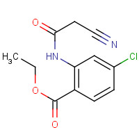139422-21-2 ethyl 4-chloro-2-[(2-cyanoacetyl)amino]benzoate chemical structure