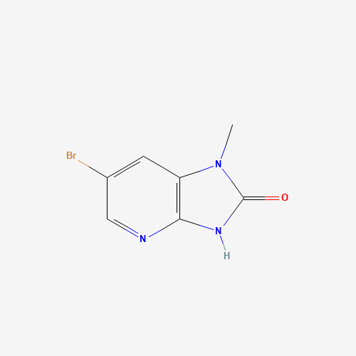 1289190-03-9 6-bromo-1-methyl-3H-imidazo[4,5-b]pyridin-2-one chemical structure